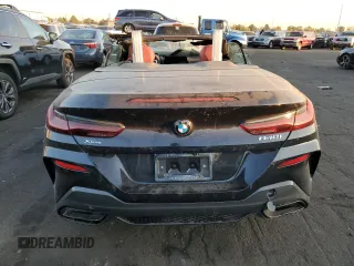 2023 BMW 8 Series 840i with VIN WBADZ4C05PCM43258, listed as a Copart auction lot 76588524 with Not provided miles and Salvage title. Bid and sale history available at DreamBid. Image 6.