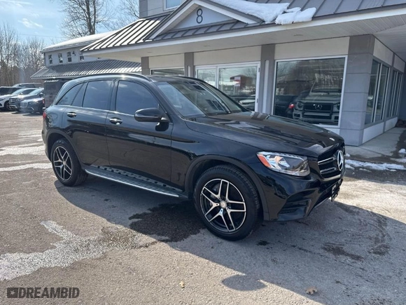 2016 Mercedes-Benz GLC with VIN WDC0G4KB9GF057218, listed as a IAAI auction lot 41663902 with 123,869 mi miles. Bid and sale history available at carsss.com. Image 1.