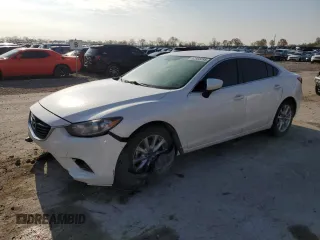 2014 Mazda 6 i Sport with VIN JM1GJ1U68E1137768, listed as a Copart auction lot 52803285 with 159,530 mi miles and Salvage Title. Bid and sale history available at DreamBid. Image 1.