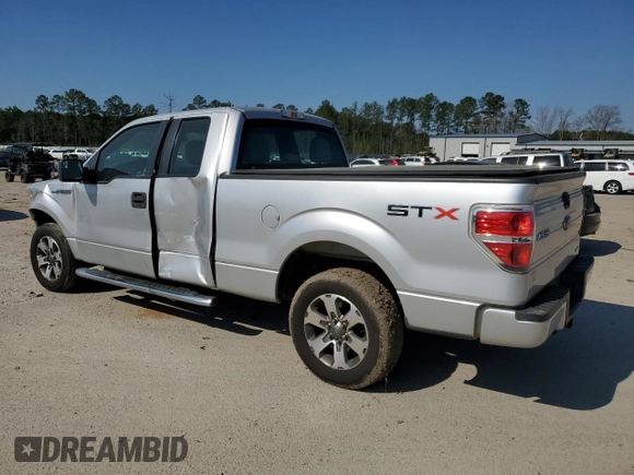 2013 Ford F-150 XL with VIN 1FTFX1CF0DFD62148, listed as a Copart auction lot 48986985 with 0 mi miles and Salvage Title. Bid and sale history available at carsss.com. Image 2.