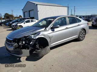 2023 Volkswagen Jetta S with VIN 3VW4M7BU3PM027115, listed as a Copart auction lot 46731055 with 32,979 mi miles and Salvage title. Bid and sale history available at DreamBid. Image 1.