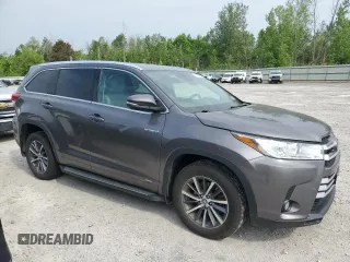 2018 Toyota Highlander Hybrid XLE with VIN 5TDJGRFHXJS048539, listed as a Copart auction lot 60134685 with 228,968 mi miles and Salvage title. Bid and sale history available at DreamBid. Image 4.