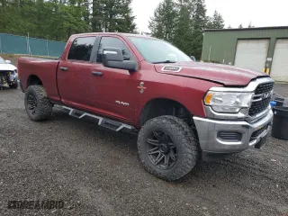 2024 Ram 2500 Big Horn with VIN 3C6UR5DL8RG222908, listed as a Copart auction lot 50209335 with 3,652 mi miles and Salvage Title. Bid and sale history available at carsss.com. Image 4.