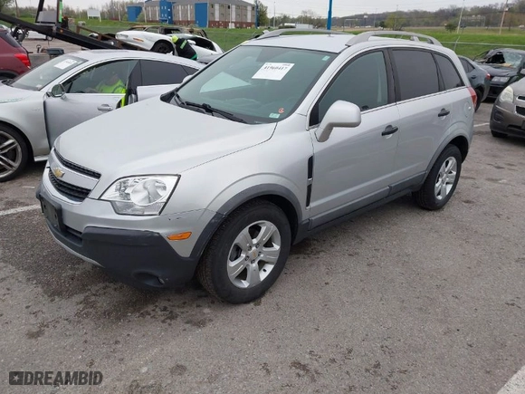2014 Chevrolet Captiva Sport Fleet LS with VIN 3GNAL2EK9ES645190, listed as a IAAI auction lot 41960417 with 126,643 mi miles. Bid and sale history available at carsss.com. Image 2.