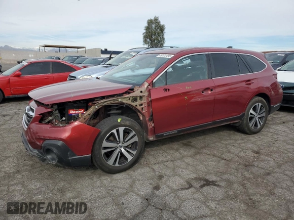 2019 Subaru Outback Limited with VIN 4S4BSANC1K3335227, listed as a Copart auction lot 49123495 with 155,131 mi miles and Salvage Title. Bid and sale history available at DreamBid. Image 1.