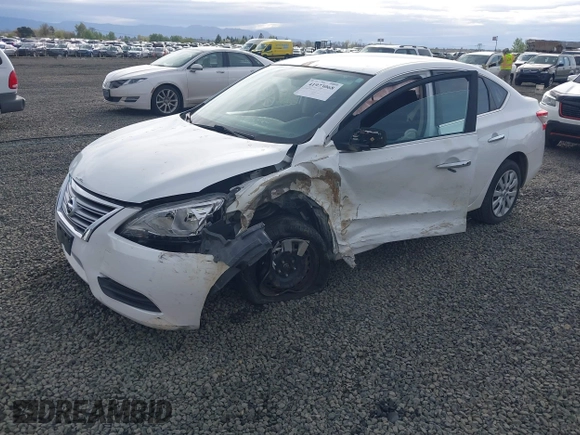 2015 Nissan Sentra SV with VIN 3N1AB7AP9FY339375, listed as a IAAI auction lot 41973068 with Not Provided miles and . Bid and sale history available at DreamBid. Image 17.
