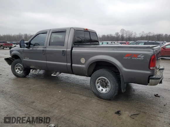 2004 Ford F-250 XL with VIN 1FTNW21P64EA89240, listed as a Copart auction lot 46856505 with 223,525 mi miles and Salvage title. Bid and sale history available at DreamBid. Image 2.