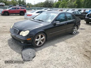 2005 Mercedes-Benz C 230 Kompressor z VIN WDBRF40J35F690593, wystawiony jako Copart lot #56122435 z przebiegiem 227 250 mil mil oraz Szkoda całkowita • Salvage title. Historia ofert i sprzedaży dostępna na DreamBid. Obrazek 1.