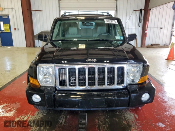 2006 Jeep Commander Limited with VIN 1J8HG58N96C300664, listed as a Copart auction lot 56022715 with 203,172 mi miles and Salvage title. Bid and sale history available at DreamBid. Image 5.