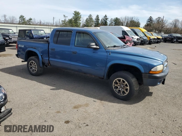 2004 Dodge Dakota Sport z VIN 1D7HG38N74S590407, wystawiony jako Copart lot #50175884 z przebiegiem 160 959 mil mil oraz Czysty tytuł • Clean title. Historia ofert i sprzedaży dostępna na DreamBid. Obrazek 4.