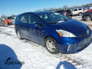 2012 Toyota Prius Two with VIN JTDZN3EU8C3122422, listed as a IAAI auction lot 41651437 with 236,585 mi miles and . Bid and sale history available at DreamBid. Image 1.