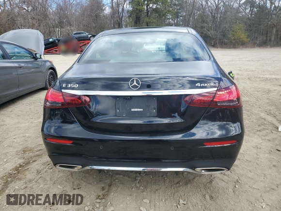 2021 Mercedes-Benz E-Class E 350 with VIN W1KZF8EB7MA902018, listed as a Copart auction lot 50579785 with 44,552 mi miles and Salvage Title. Bid and sale history available at carsss.com. Image 6.