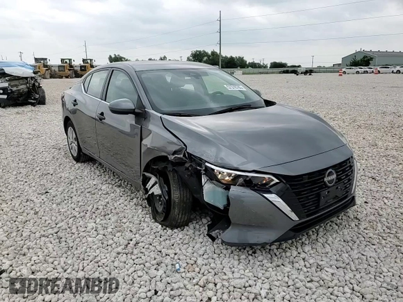 2024 Nissan Sentra S with VIN 3N1AB8BVXRY285091, listed as a Copart auction lot 57378785 with 17,943 mi miles and Salvage title. Bid and sale history available at DreamBid. Image 13.