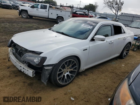 2013 Chrysler 300 SRT-8 with VIN 2C3CCAFJ7DH567824, listed as a Copart auction lot 89155475 with 147,159 mi miles and Salvage Title. Bid and sale history available at DreamBid. Image 1.