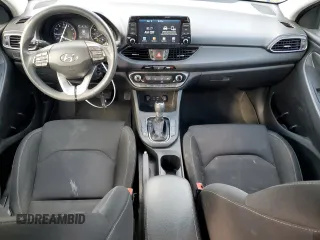 2018 Hyundai Elantra GT with VIN KMHH35LE7JU015356, listed as a Copart auction lot 75359574 with 57,153 mi miles and Clean Title. Bid and sale history available at carsss.com. Image 8.
