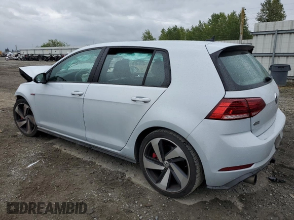 2018 Volkswagen Golf GTI S with VIN 3VW547AU5JM275962, listed as a Copart auction lot 56423314 with 67,837 mi miles and Salvage Title. Bid and sale history available at carsss.com. Image 2.