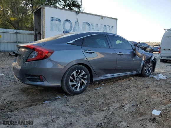 2017 Honda Civic Sedan EX with VIN 19XFC2F76HE026767, listed as a Copart auction lot 47216875 with 81,324 mi miles and Salvage Title. Bid and sale history available at carsss.com. Image 3.