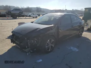 2020 Nissan Sentra SV z VIN 3N1AB8CV6LY231437, wystawiony jako Copart lot #87915125 z przebiegiem 89 275 mil mil oraz Szkoda całkowita • Salvage title. Historia ofert i sprzedaży dostępna na DreamBid. Obrazek 1.