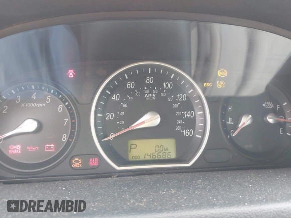 2006 Hyundai Sonata GLS with VIN 5NPEU46F46H119484, listed as a IAAI auction lot 42134585 with 146,686 mi miles and . Bid and sale history available at DreamBid. Image 7.