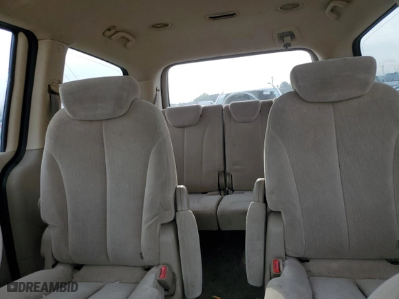 2008 Kia Sedona LX with VIN KNDMB233X86232322, listed as a Copart auction lot 50213815 with 241,569 mi miles and Salvage Title. Bid and sale history available at carsss.com. Image 10.