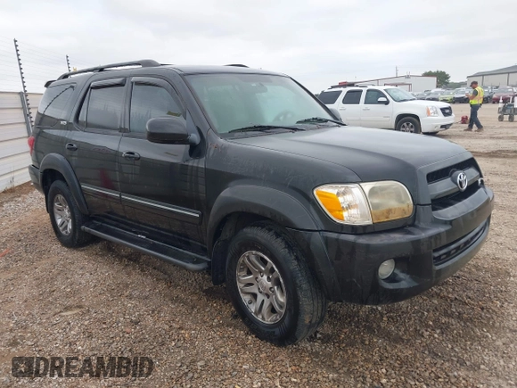 2007 Toyota Sequoia SR5 with VIN 5TDZT34A87S296251, listed as a IAAI auction lot 42025210 with 259,893 mi miles. Bid and sale history available at carsss.com. Image 1.