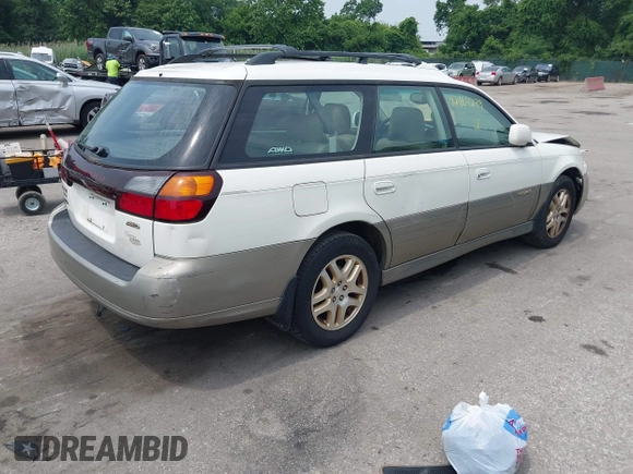 2001 Subaru Legacy Outback Limited with VIN 4S3BH686517602205, listed as a IAAI auction lot 42484279 with 83,901 mi miles and . Bid and sale history available at DreamBid. Image 4.