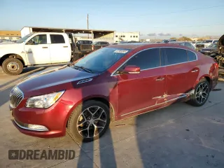 2016 Buick LaCrosse Sport Touring with VIN 1G4G45G30GF177022, listed as a Copart auction lot 87955395 with 126,319 mi miles and Salvage Title. Bid and sale history available at carsss.com. Image 1.