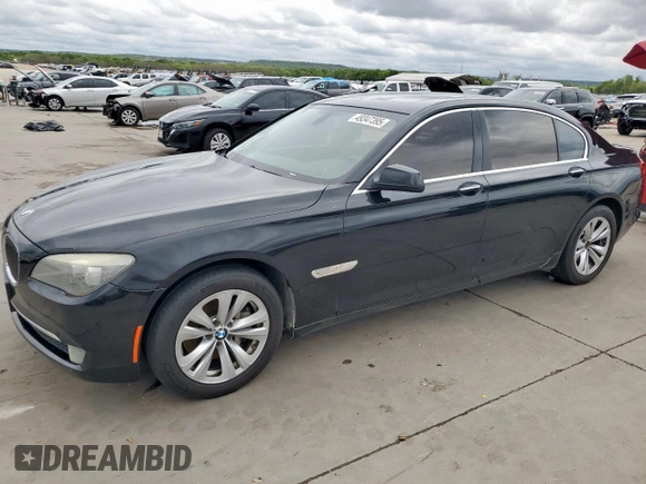 2012 BMW 7 Series 740Li with VIN WBAKB4C57CC575794, listed as a Copart auction lot 49347395 with 189,697 mi miles and Clean title. Bid and sale history available at DreamBid. Image 1.