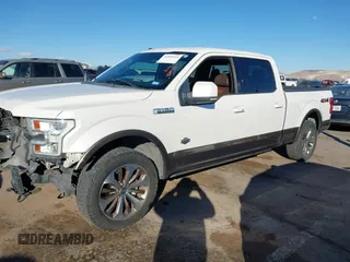 2016 Ford F-150 XLT with VIN 1FTFW1EF0GFC18720, listed as a IAAI auction lot 41293225 with 65,356 mi miles. Bid and sale history available at carsss.com. Image 14.