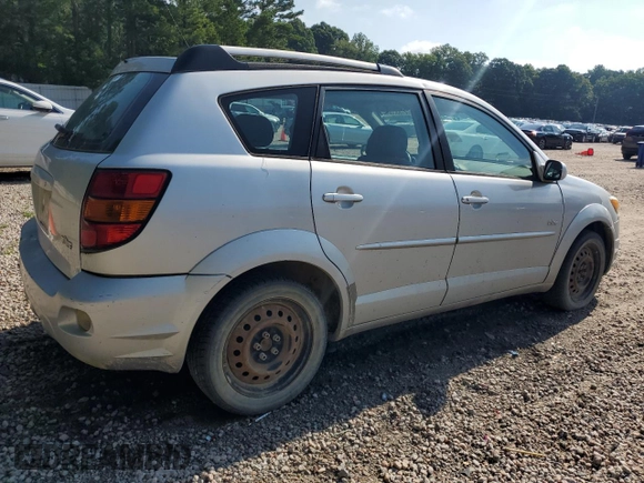 2005 Pontiac Vibe with VIN 5Y2SL63815Z402021, listed as a Copart auction lot 61993385 with 185,530 mi miles and Salvage title. Bid and sale history available at DreamBid. Image 3.