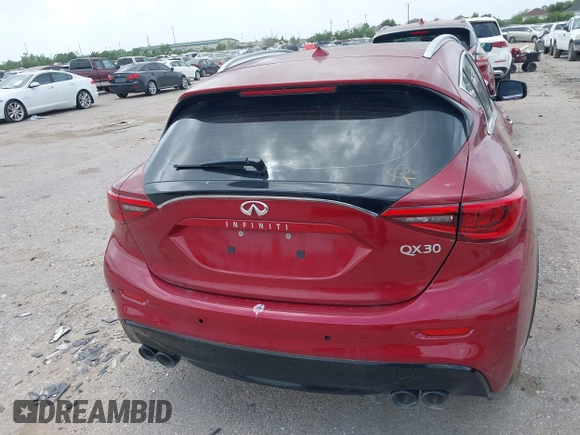 2017 Infiniti QX30 with VIN SJKCH5CP7HA022219, listed as a IAAI auction lot 41953315 with Not provided miles and . Bid and sale history available at DreamBid. Image 15.