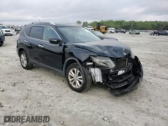 2015 Nissan Rogue SV with VIN KNMAT2MT5FP527379, listed as a Copart auction lot 51789225 with 166,035 mi miles and Salvage Title. Bid and sale history available at carsss.com. Image 12.