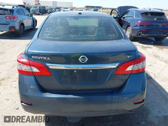 2015 Nissan Sentra SV with VIN 3N1AB7AP9FL688596, listed as a IAAI auction lot 42082292 with 77,300 mi miles and . Bid and sale history available at DreamBid. Image 16.