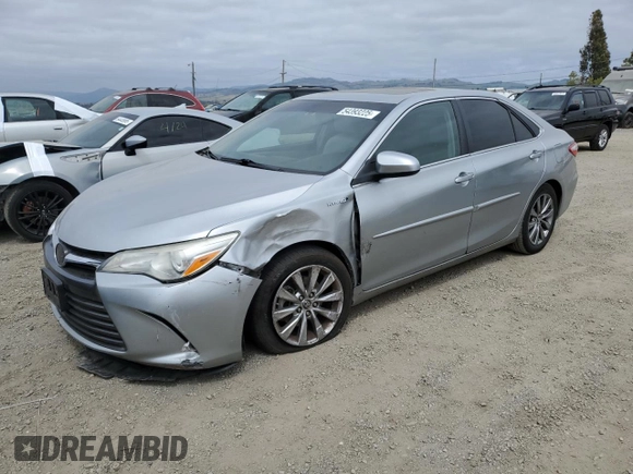 2015 Toyota Camry LE with VIN 4T1BD1FKXFU151730, listed as a Copart auction lot 54393225 with 219,892 mi miles and Salvage title. Bid and sale history available at DreamBid. Image 1.