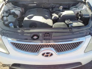 2008 Hyundai Veracruz GLS with VIN KM8NU13C38U069271, listed as a Copart auction lot 41769325 with 245,592 mi miles and Salvage Title. Bid and sale history available at carsss.com. Image 12.