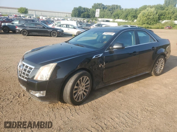 2013 Cadillac CTS Premium with VIN 1G6DS5E30D0162117, listed as a Copart auction lot 64612245 with 136,561 mi miles and Clean title. Bid and sale history available at DreamBid. Image 1.