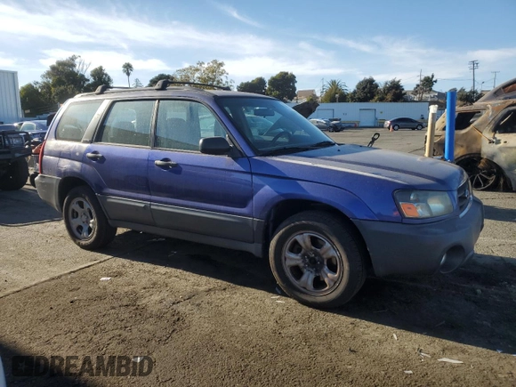 2003 Subaru Forester X with VIN JF1SG63643H757941, listed as a Copart auction lot 78464384 with 216,657 mi miles and Salvage Title. Bid and sale history available at carsss.com. Image 4.