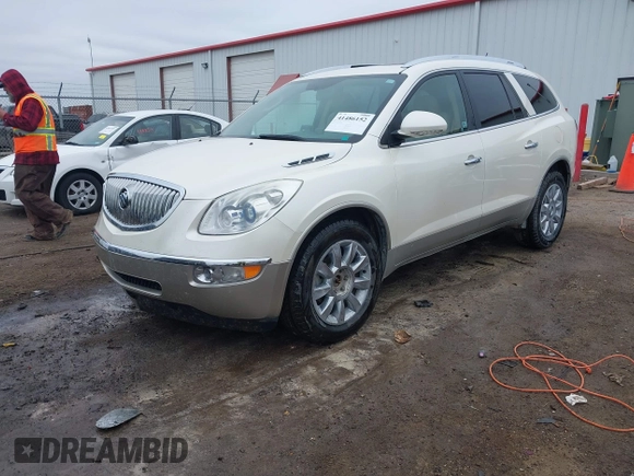 2011 Buick Enclave CXL-1 with VIN 5GAKRBED2BJ112318, listed as a IAAI auction lot 41486152 with 207,537 mi miles. Bid and sale history available at carsss.com. Image 2.