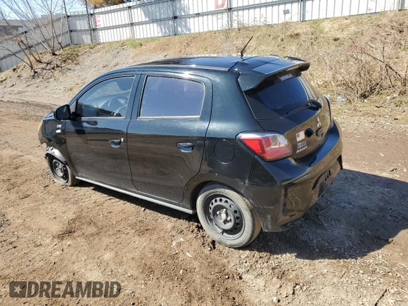 2021 Mitsubishi Mirage ES with VIN ML32AUHJ4MH005030, listed as a Copart auction lot 51743955 with 98,920 mi miles and Clean title. Bid and sale history available at DreamBid. Image 2.