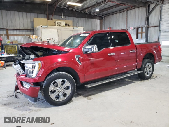 2023 Ford F-150 XL with VIN 1FTFW1E53PFA44651, listed as a Copart auction lot 45546615 with 32,182 mi miles and Salvage Title. Bid and sale history available at carsss.com. Image 1.