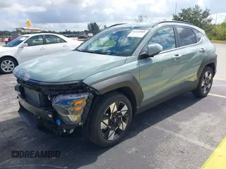 2025 Hyundai Kona SEL with VIN KM8HB3AB5SU248072, listed as a IAAI auction lot 42168082 with 5,696 mi miles and . Bid and sale history available at carsss.com. Image 17.