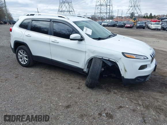 2017 Jeep Cherokee Latitude with VIN 1C4PJMCS7HW635967, listed as a IAAI auction lot 41742842 with 54,782 mi miles and . Bid and sale history available at DreamBid. Image 1.