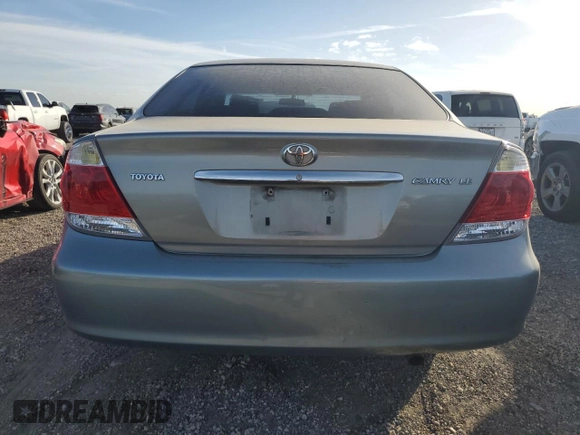 2006 Toyota Camry STD with VIN 4T1BE30K66U713513, listed as a Copart auction lot 49590525 with 147,871 mi miles and Non Repairable. Bid and sale history available at DreamBid. Image 6.