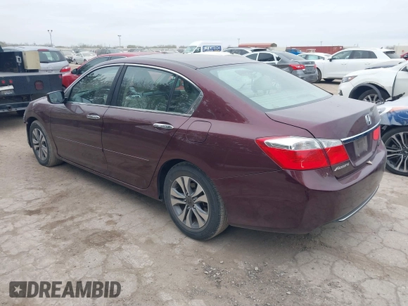 2015 Honda Accord LX with VIN 1HGCR2F38FA024261, listed as a IAAI auction lot 41262256 with 147,206 mi miles and . Bid and sale history available at carsss.com. Image 3.
