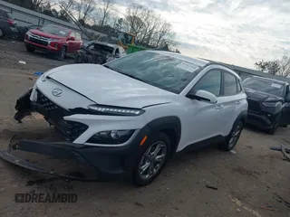 2023 Hyundai Kona SEL with VIN KM8K62AB8PU967862, listed as a IAAI auction lot 41467566 with 51,757 mi miles. Bid and sale history available at carsss.com. Image 2.