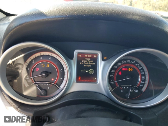 2015 Dodge Journey SXT with VIN 3C4PDCCG3FT751795, listed as a Copart auction lot 76947054 with Not provided miles and Salvage title. Bid and sale history available at DreamBid. Image 9.