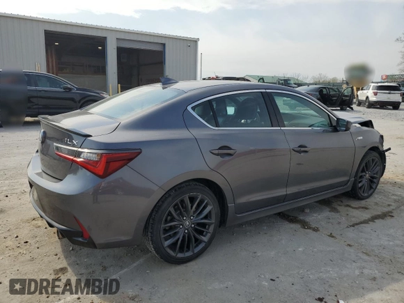 2019 Acura ILX Premium z VIN 19UDE2F83KA003985, wystawiony jako Copart lot #52759635 z przebiegiem 79 799 mil mil oraz Szkoda całkowita • Salvage title. Historia ofert i sprzedaży dostępna na DreamBid. Obrazek 3.