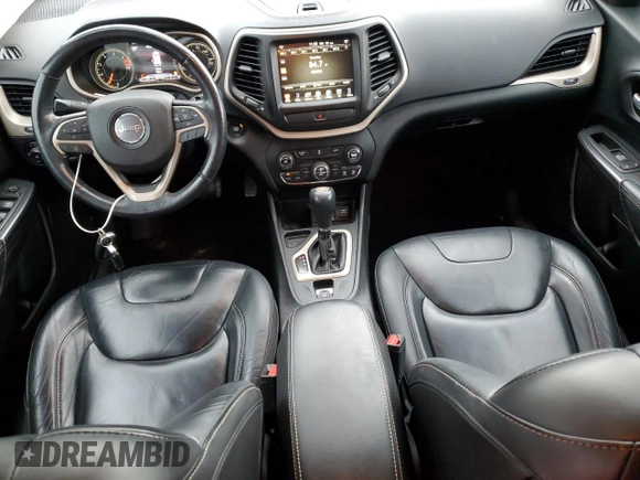 2017 Jeep Cherokee Limited with VIN 1C4PJLDB9HW516097, listed as a Copart auction lot 55205885 with 114,268 mi miles and Non repairable. Bid and sale history available at DreamBid. Image 8.