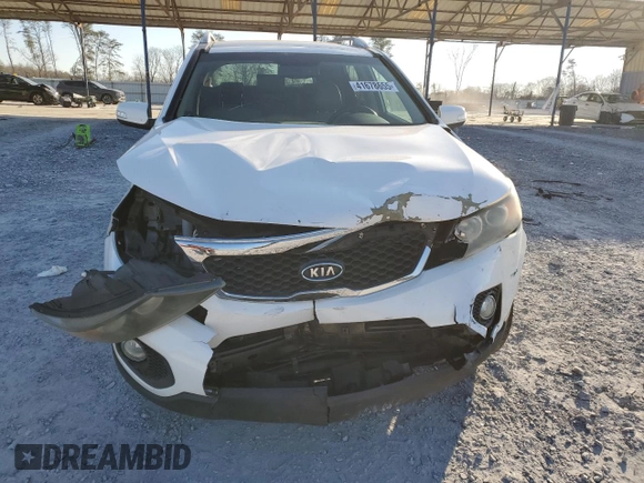 2011 Kia Sorento EX with VIN 5XYKU4A26BG180893, listed as a Copart auction lot 41678655 with 127,564 mi miles and Salvage Title. Bid and sale history available at carsss.com. Image 5.
