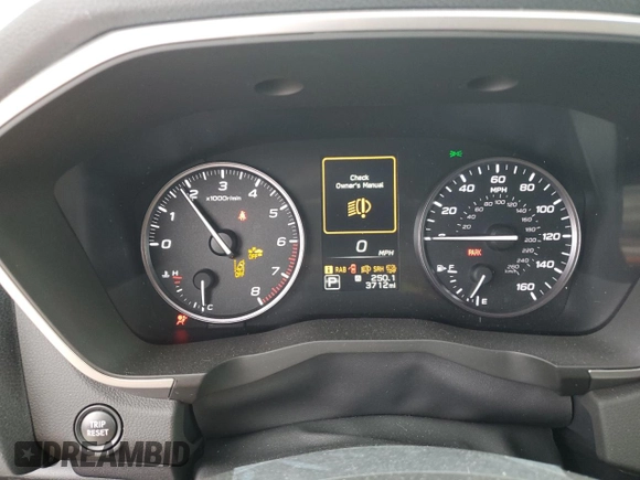 2024 Subaru Ascent Premium with VIN 4S4WMAED9R3453704, listed as a Copart auction lot 43779325 with 3,712 mi miles and Salvage title. Bid and sale history available at DreamBid. Image 9.
